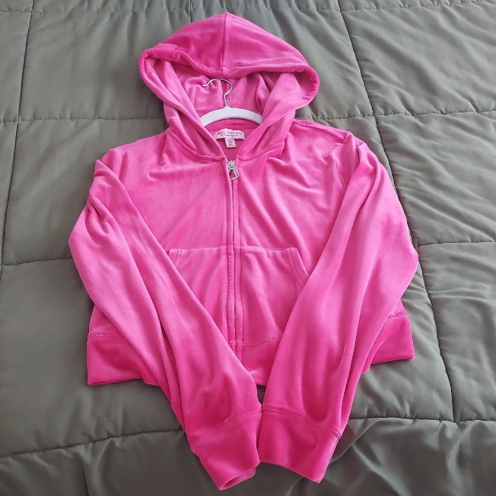 Juicy Couture Bright Pink Cropped Jacket
